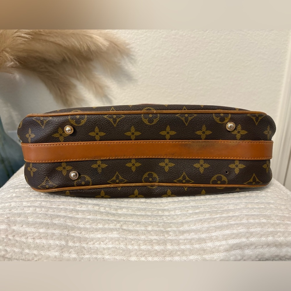 Louis Vuitton Vintage Brown Monogram Shoulder Bag - Picture 8 of 10